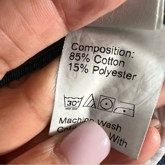 ROMWE Embroidered Jeans High Rise Mom Jeans Denim Pants Size Medium - Picture 12 of 12